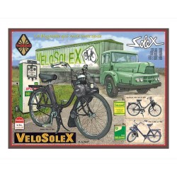 Plaque publicitaire Vélosolex