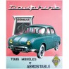 Plaque publicitaire Renault Dauphine