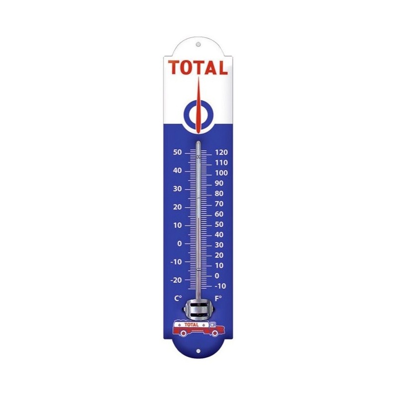 Thermomètre émaillé Total
