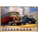 Plaque publicitaire Cox et Volkswagen