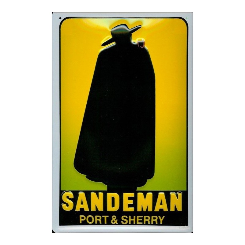 Plaque publicitaire Sandeman