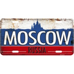 Plaque décorative Moscow (Moscou)