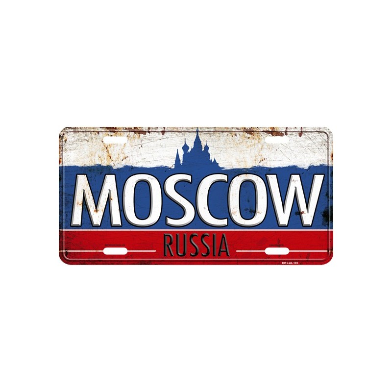 Plaque décorative Moscow (Moscou)