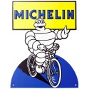 Plaque publicitaire Michelin bibendum 37x29cm