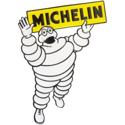 Plaque publicitaire Michelin bibendum pancarte 40x30cm