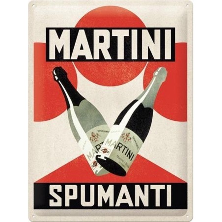 Plaque publicitaire Martini spumanti 40x30cm