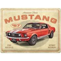 Plaque publicitaire Mustang 67