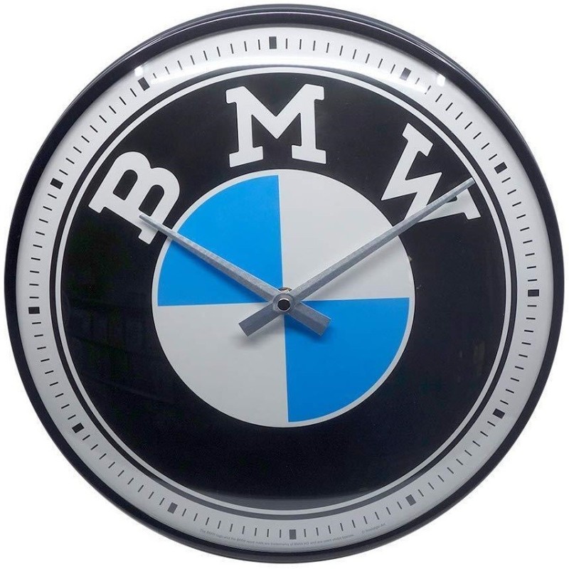 Horloge murale vintage BMW 31cm