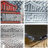 Harley Davidson - Plaque métal déco 20x15cm