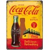 Coca Cola caisse - Plaque métal déco 40x30cm