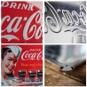 Coca Cola infirmière - Plaque métal déco 40x30cm