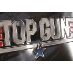 Top Gun - Plaque de déco en métal 40x30cm