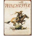 Plaque en métal vieilli Winchester