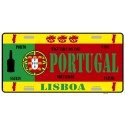 Plaque métal Portugal