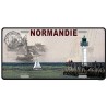 Plaque métal Normandie