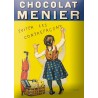 Plaque émaillée Chocolat Menier - 30x40 cm