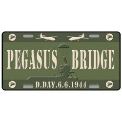 Plaque métal Pegasus Bridge...