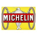 Plaque émaillée bombée Michelin