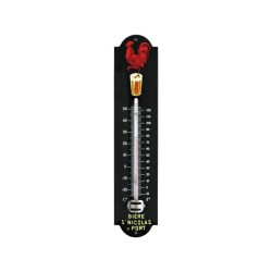 Thermomètre émaillé Bière...